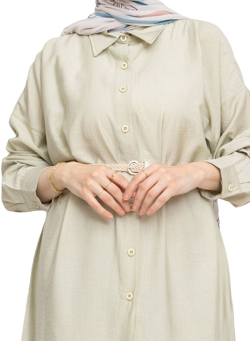 Mint Green RD-Long Shirt